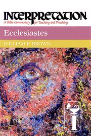 Ecclesiastes : character reconstructed cover image