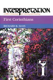 First Corinthians cover image