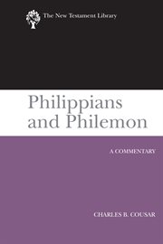 Philippians and Philemon (2009) : A Commentary cover image