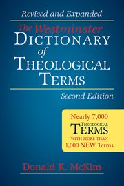The Westminster Dictionary of Theological Terms cover image