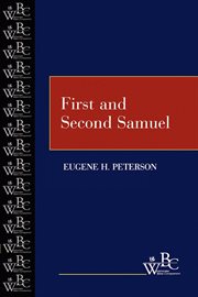 First and Second Samuel : Westminster Bible Companion cover image
