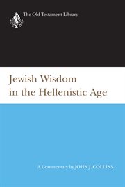 Jewish wisdom in the Hellenistic age cover image