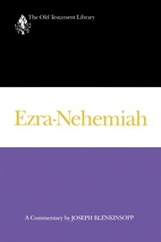 Ezra-Nehemiah : a commentary cover image