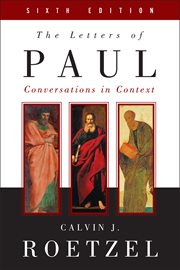 The Letters of Paul : Conversations in Context cover image