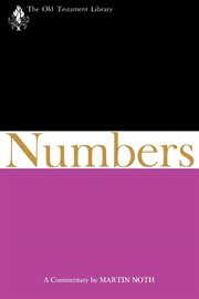 Numbers : a commentary cover image