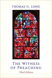 The Witness of Preaching cover image