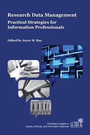 Research data management. Practical Strategies for Information Professionals cover image