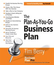 The plan-as-you-go business plan cover image