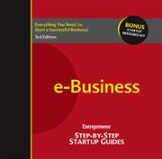 E-Business : Step-by-Step Startup Guide cover image