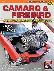 Camaro & Firebird performance projects, 1970-1981 cover image