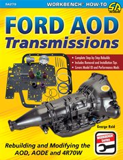 Ford AOD transmissions cover image