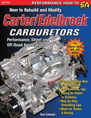 How to rebuild and modify Carter/Edelbrock carburetors cover image