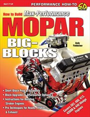 How to build max-performance Mopar big-blocks cover image