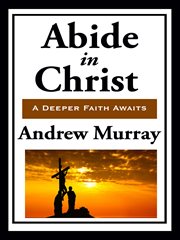 Abide in christ cover image