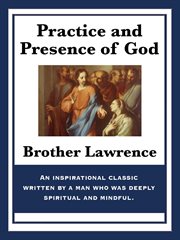 Practice and presence of god cover image