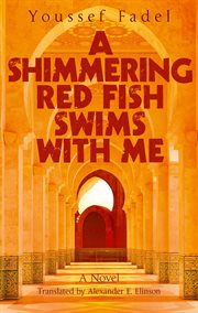 A shimmering red fish swims with me cover image