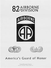 82nd airborne division. America's Guard of Honor cover image