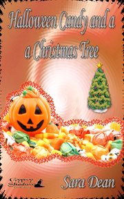 Halloween candy and a christmas tree cover image