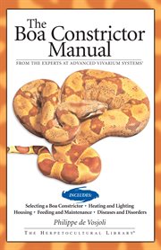 The boa constrictor manual cover image