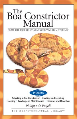 Cover image for Boa Constrictor Manual