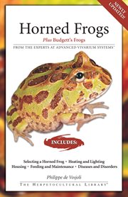 Horned frogs: plus Budgett's frogs cover image