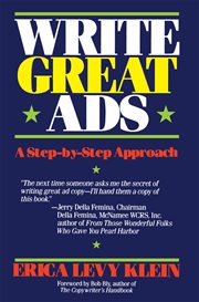 Write great ads : a step-by-step approach cover image