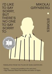 I'd like to say sorry, but there's no one to say sorry to : stories cover image