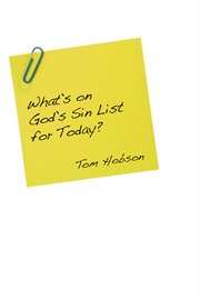 What's on god's sin list for today? cover image