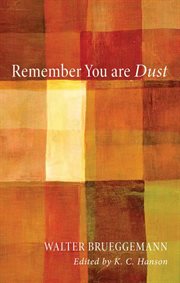 Remember You Are Dust cover image