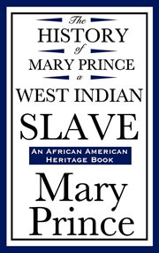 The history of mary prince, a west indian slave cover image