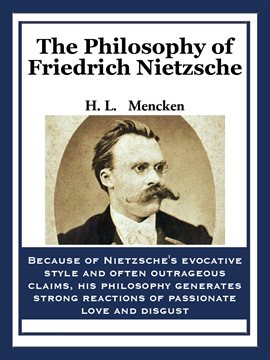 Cover image for The Philosophy of Friedrich Nietzsche