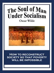 The soul of man under socialism cover image