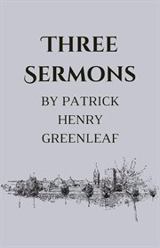 Three Sermons cover image