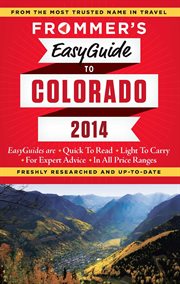 Frommer's easyguide to Colorado cover image