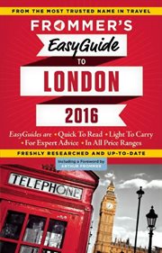 Frommer's easyguide to London cover image