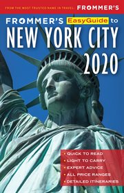 Frommer's easyguide to New York City 2020 cover image