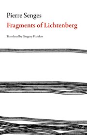 Fragments of Lichtenberg cover image