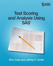 Test scoring and analysis using SAS cover image