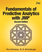 Fundamentals of predictive analytics with jmp cover image