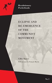 Eclipse and re-emeregence of the communist movement cover image