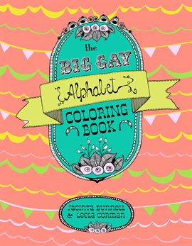 Cover image for Big Gay Alphabet Coloring Book