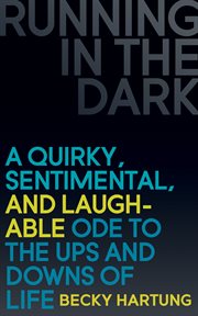 Running in the dark cover image