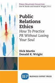 PUBLIC RELATIONS ETHICS cover image