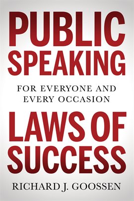 Cover image for Public Speaking Laws of Success