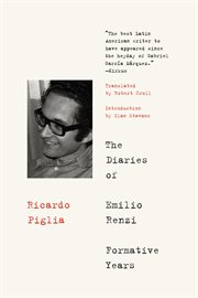 The diaries of Emilio Renzi. Formative years cover image
