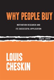 Why People Buy: Motivation Research and Its Successful Application cover image