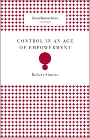 Control in an Age of Empowerment cover image