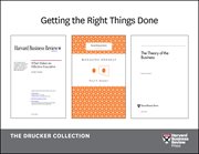 Get the right things done: the drucker collection (6 items) cover image