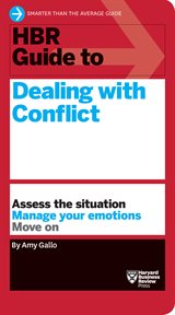 HBR guide to dealing with conflict cover image