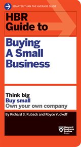 HBR guide to buying a small business cover image